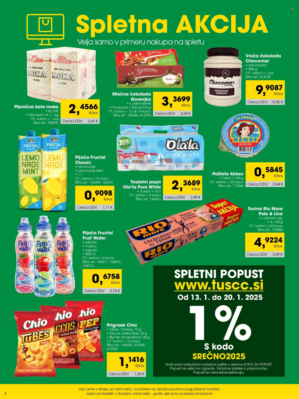 Tuš Cash & Carry katalog - 1.1.2025 - 31.1.2025. Stran 4