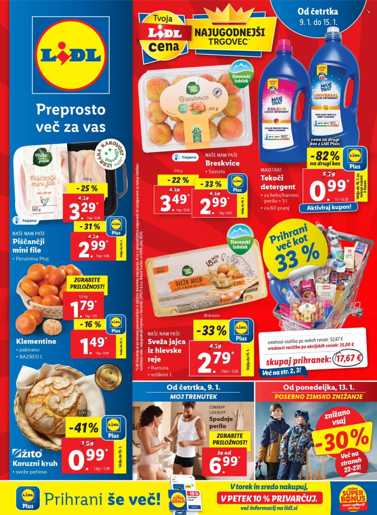 Lidl katalog - 9.1.2025 - 15.1.2025. Stran 1