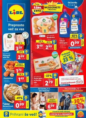 Lidl katalog - 9.1.2025 - 15.1.2025.