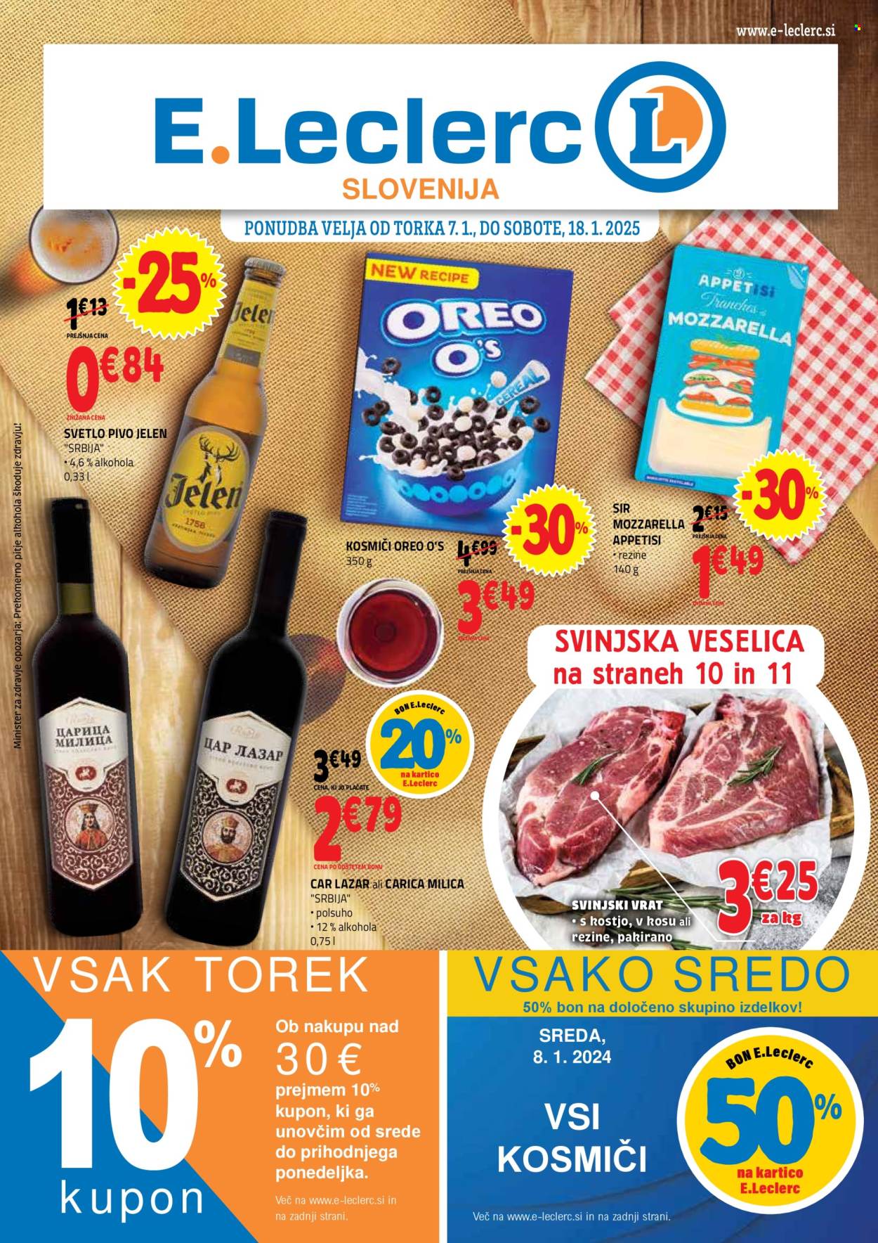 E.Leclerc katalog - 7.1.2025 - 18.1.2025. Stran 1