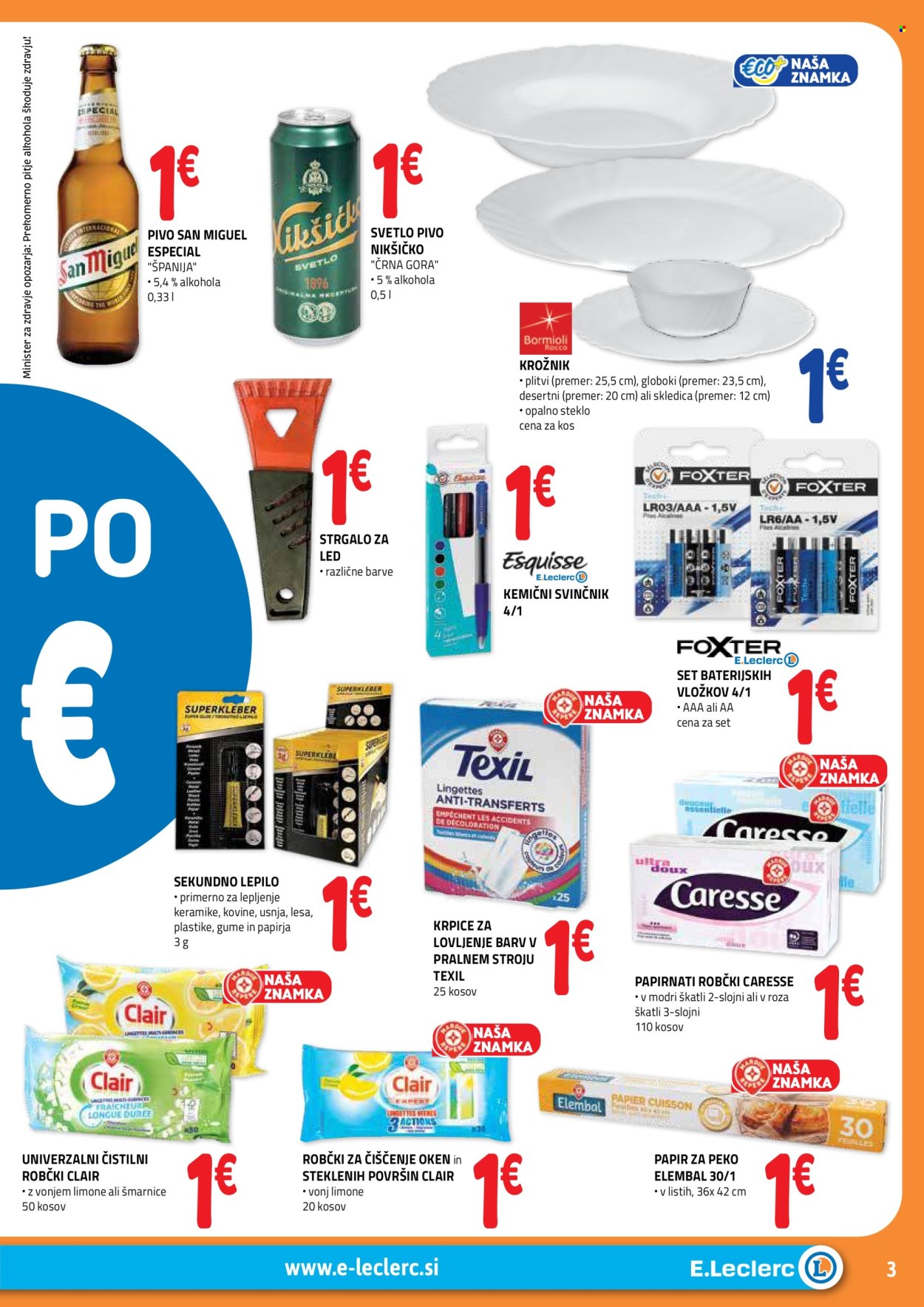 E.Leclerc katalog - 7.1.2025 - 18.1.2025. Stran 3