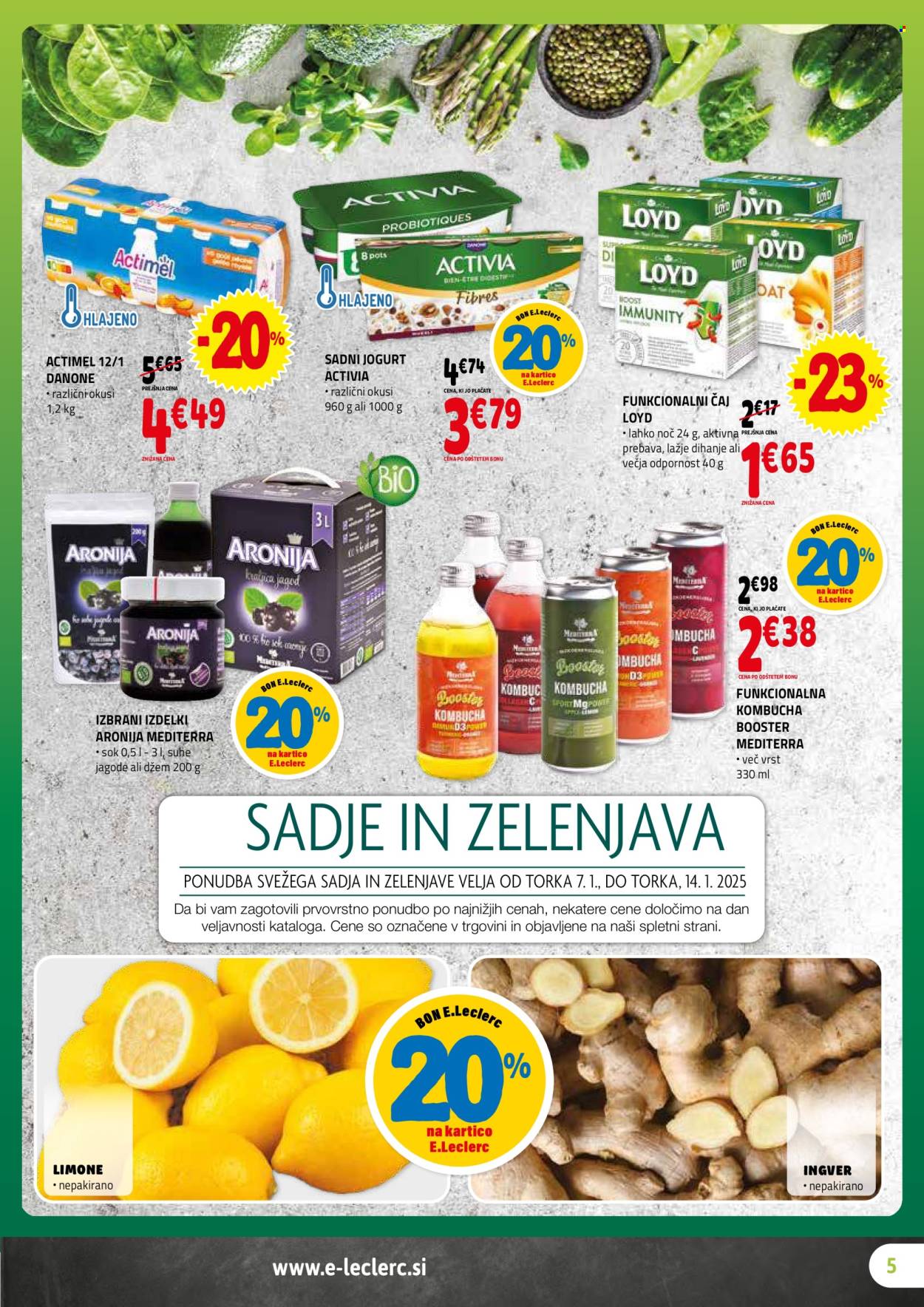 E.Leclerc katalog - 7.1.2025 - 18.1.2025. Stran 5