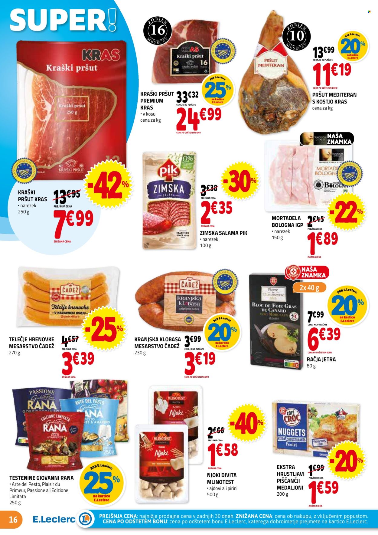 E.Leclerc katalog - 7.1.2025 - 18.1.2025. Stran 16