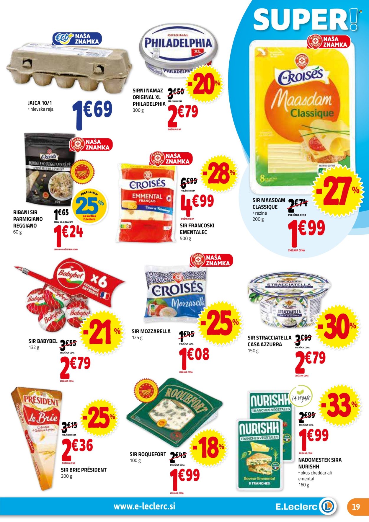 E.Leclerc katalog - 7.1.2025 - 18.1.2025. Stran 19