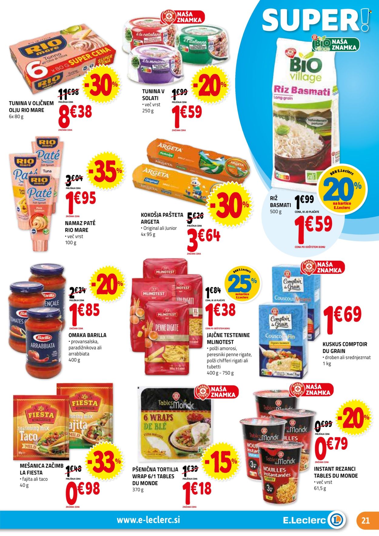 E.Leclerc katalog - 7.1.2025 - 18.1.2025. Stran 21