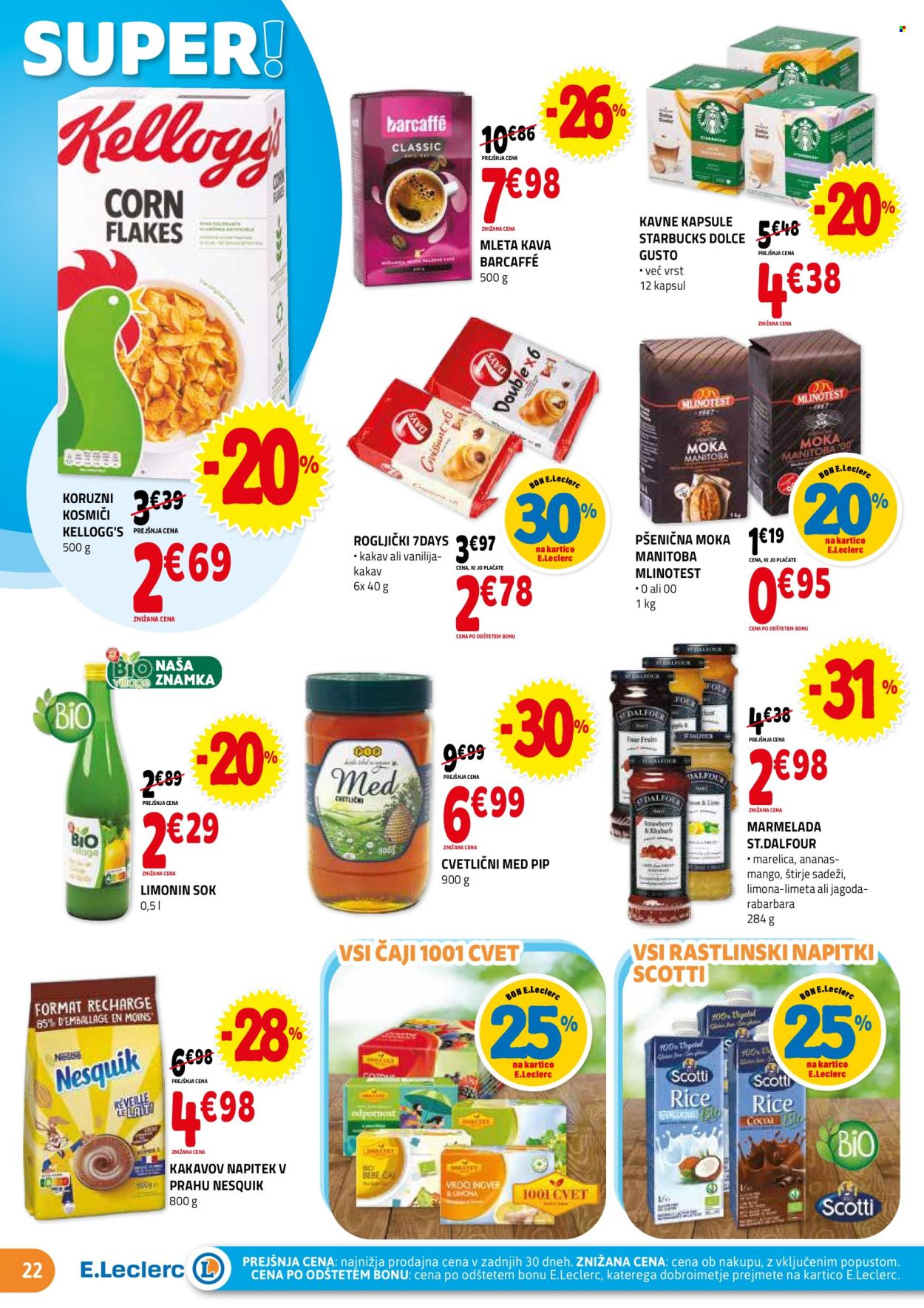 E.Leclerc katalog - 7.1.2025 - 18.1.2025. Stran 22