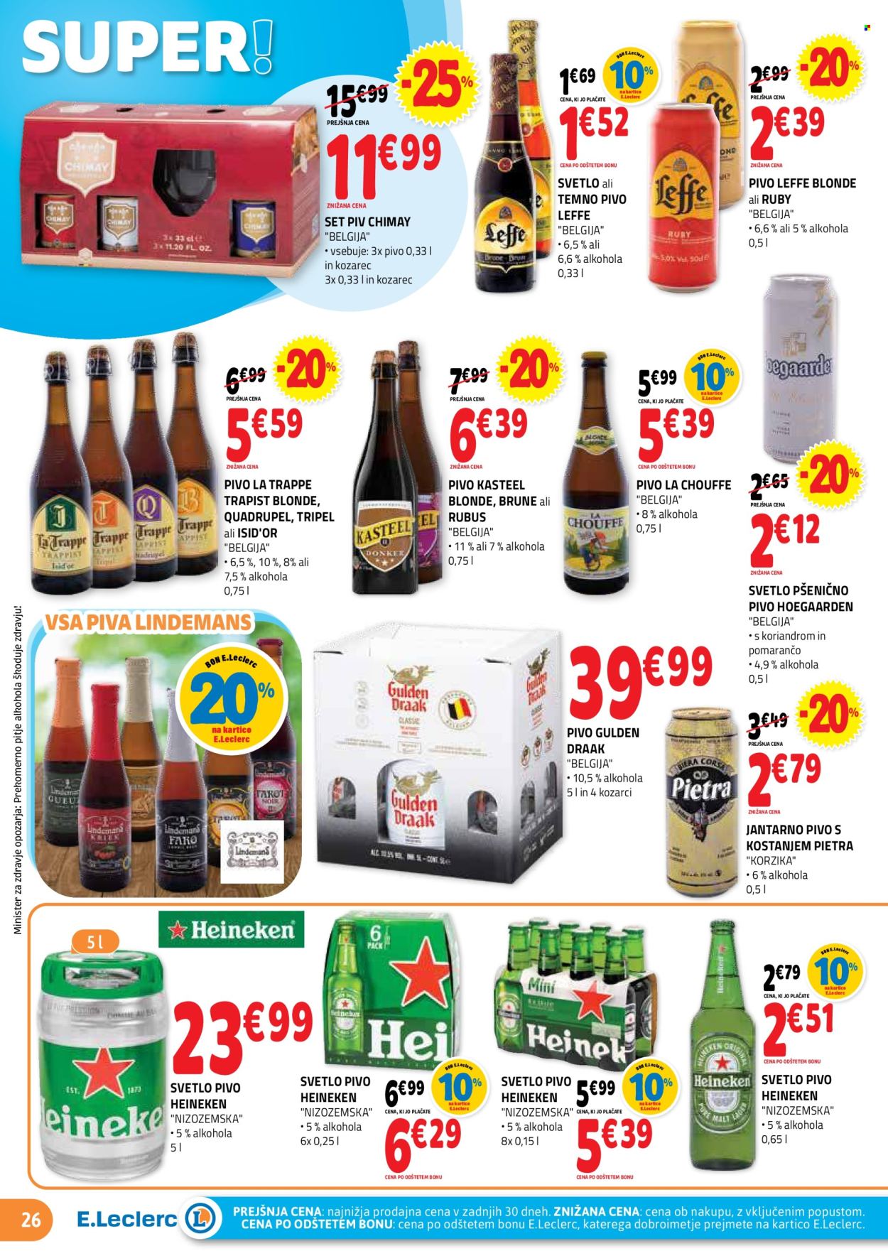 E.Leclerc katalog - 7.1.2025 - 18.1.2025. Stran 26