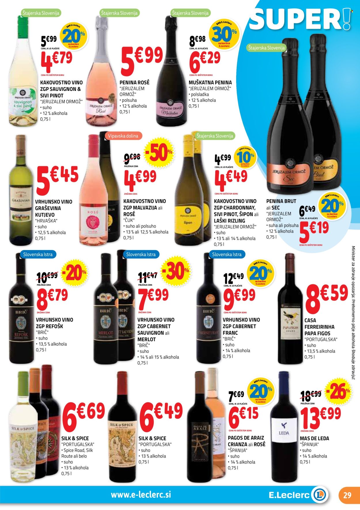 E.Leclerc katalog - 7.1.2025 - 18.1.2025. Stran 29