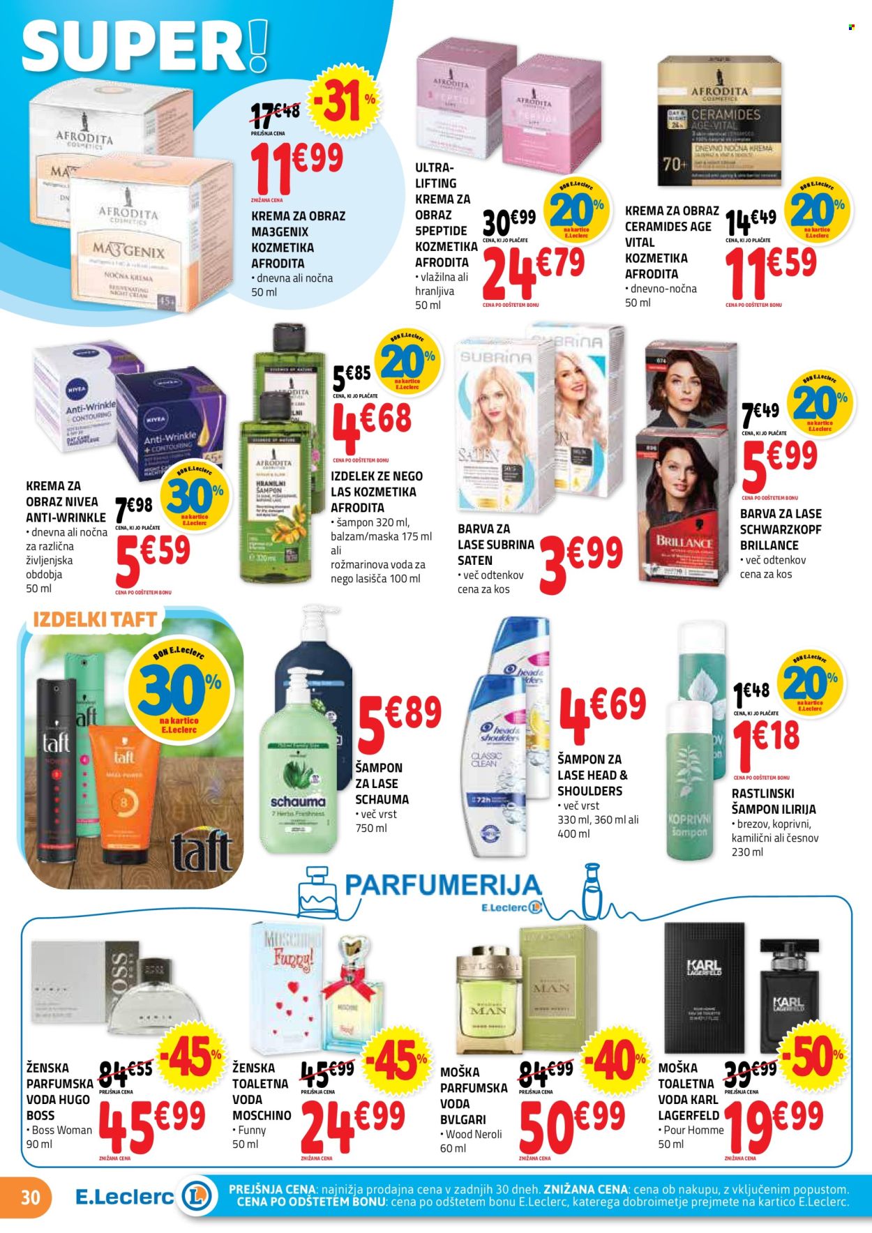 E.Leclerc katalog - 7.1.2025 - 18.1.2025. Stran 30