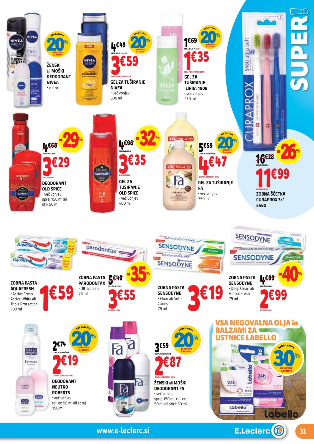 E.Leclerc katalog - 7.1.2025 - 18.1.2025. Stran 31