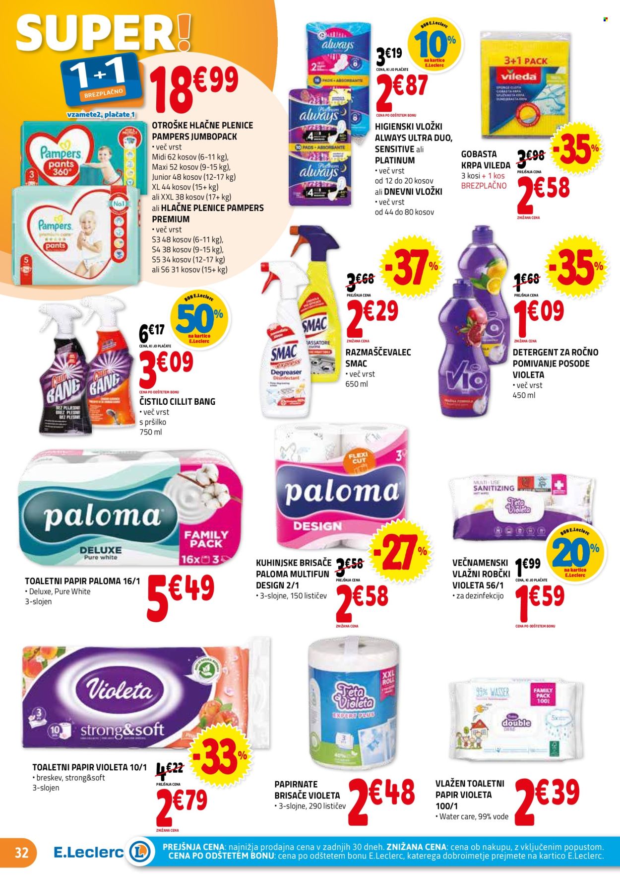 E.Leclerc katalog - 7.1.2025 - 18.1.2025. Stran 32