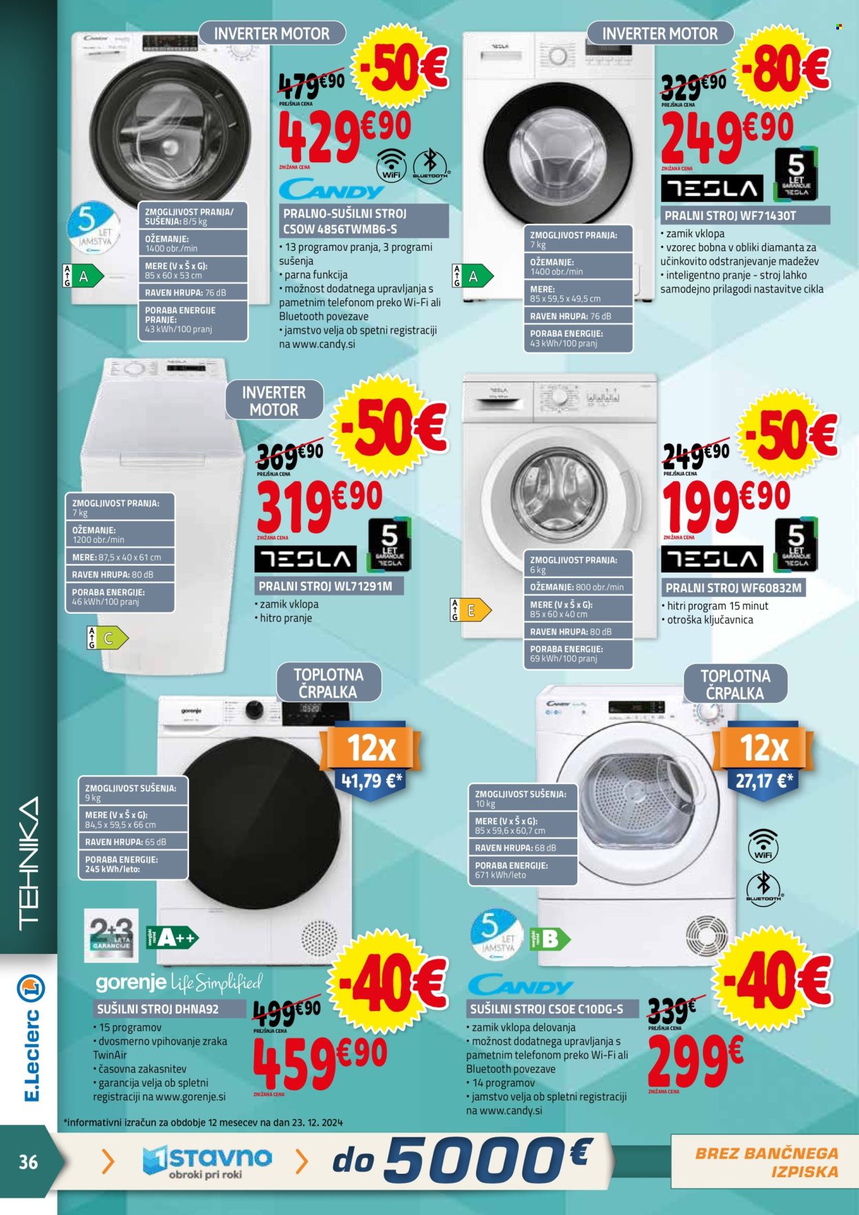 E.Leclerc katalog - 7.1.2025 - 18.1.2025. Stran 36