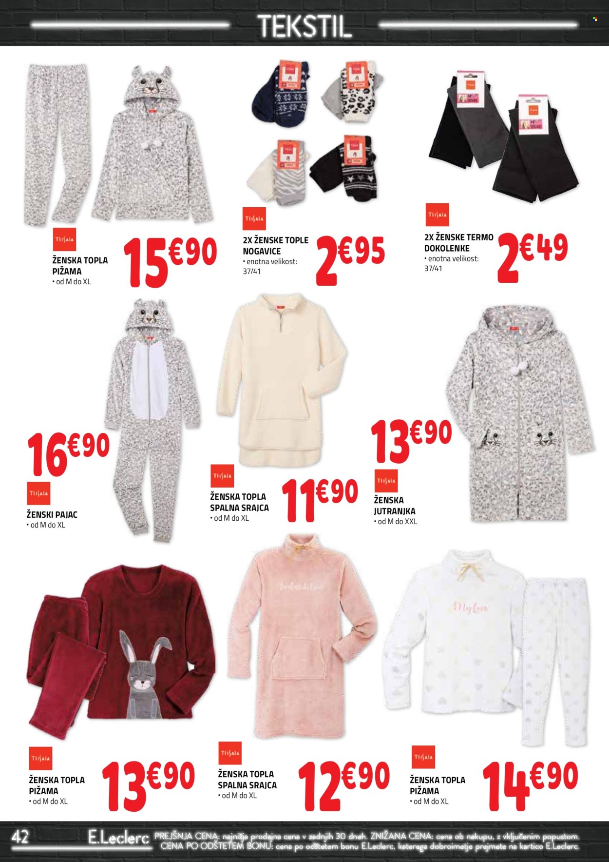 E.Leclerc katalog - 7.1.2025 - 18.1.2025. Stran 42