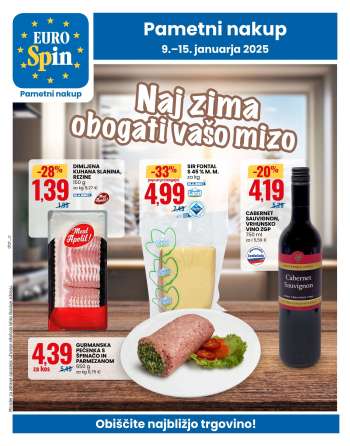 EuroSpin katalog - 9.1.2025 - 15.1.2025.