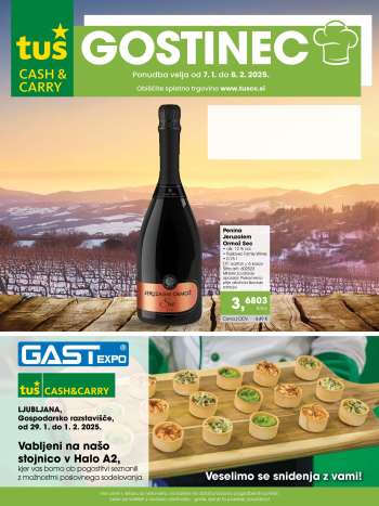 Tuš Cash & Carry katalog - 7.1.2025 - 6.2.2025.
