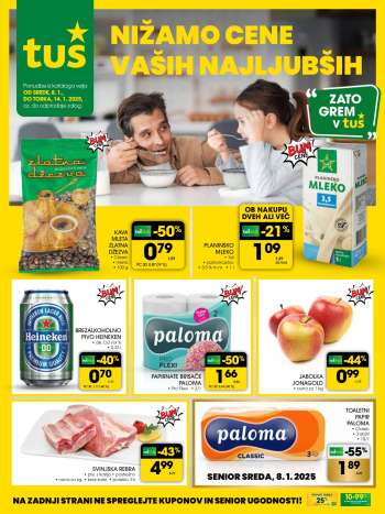 Tuš katalog - 8.1.2025 - 14.1.2025.