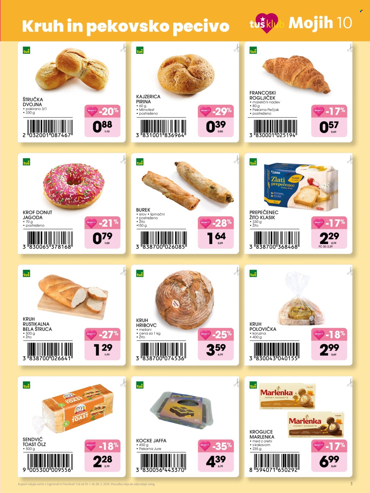 Tuš katalog - 10.1.2025 - 8.2.2025. Stran 3