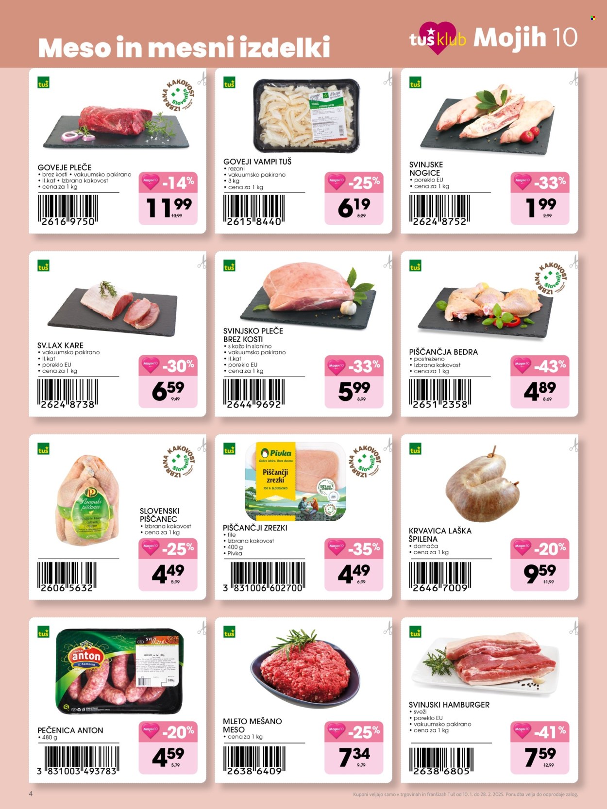 Tuš katalog - 10.1.2025 - 8.2.2025. Stran 4