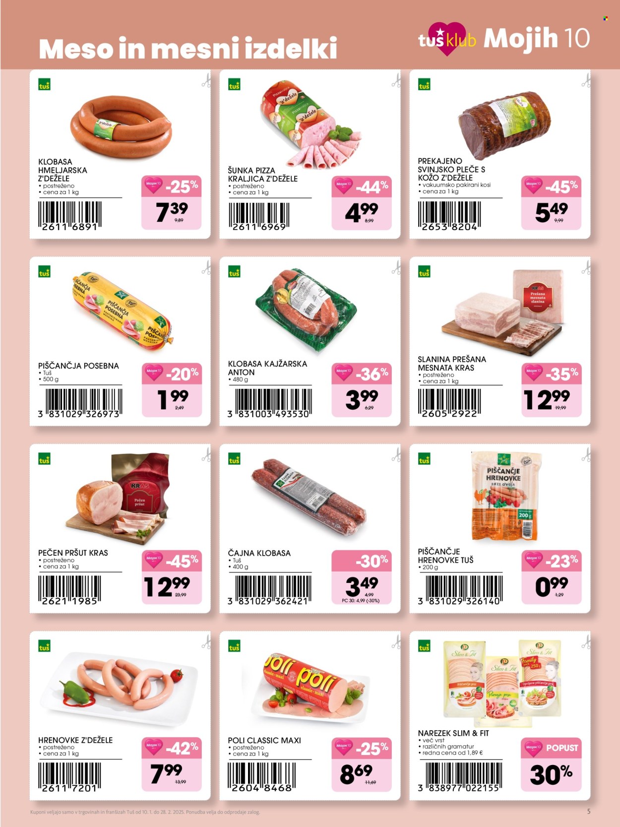 Tuš katalog - 10.1.2025 - 8.2.2025. Stran 5