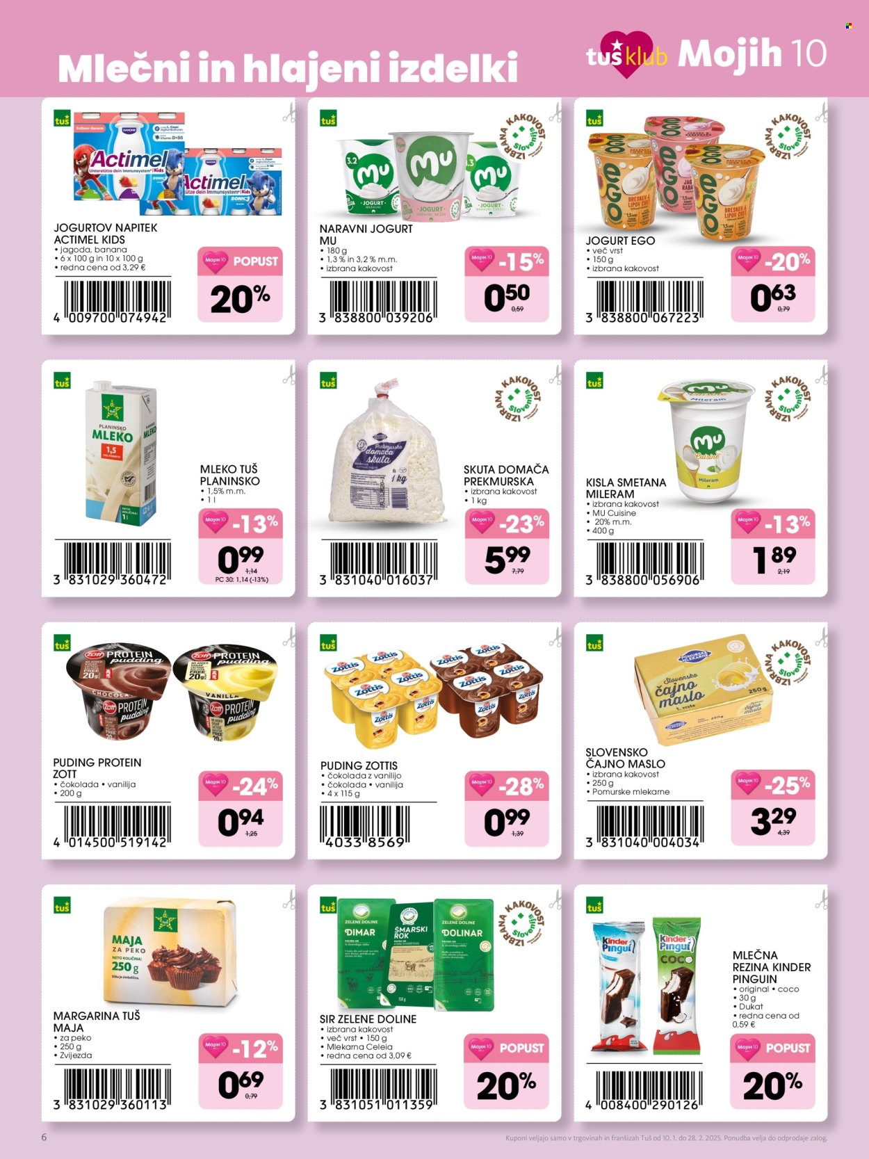 Tuš katalog - 10.1.2025 - 8.2.2025. Stran 6