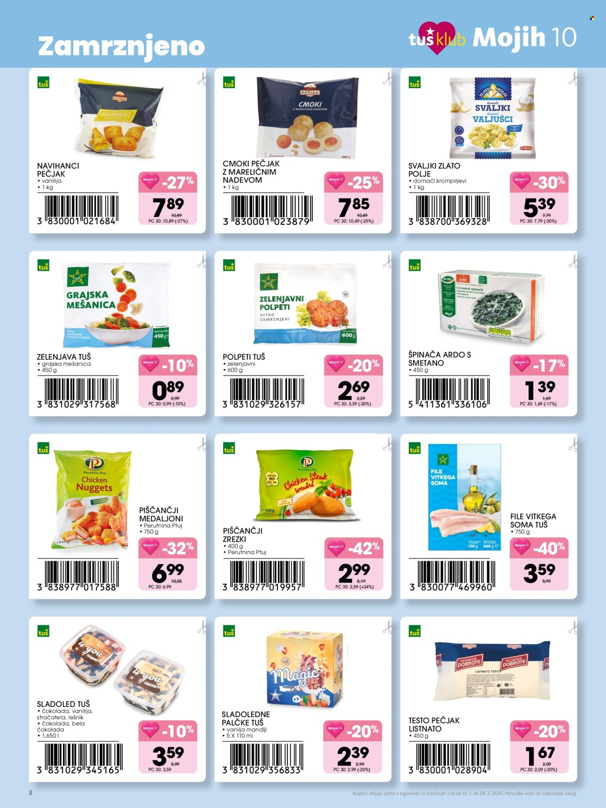 Tuš katalog - 10.1.2025 - 8.2.2025. Stran 8