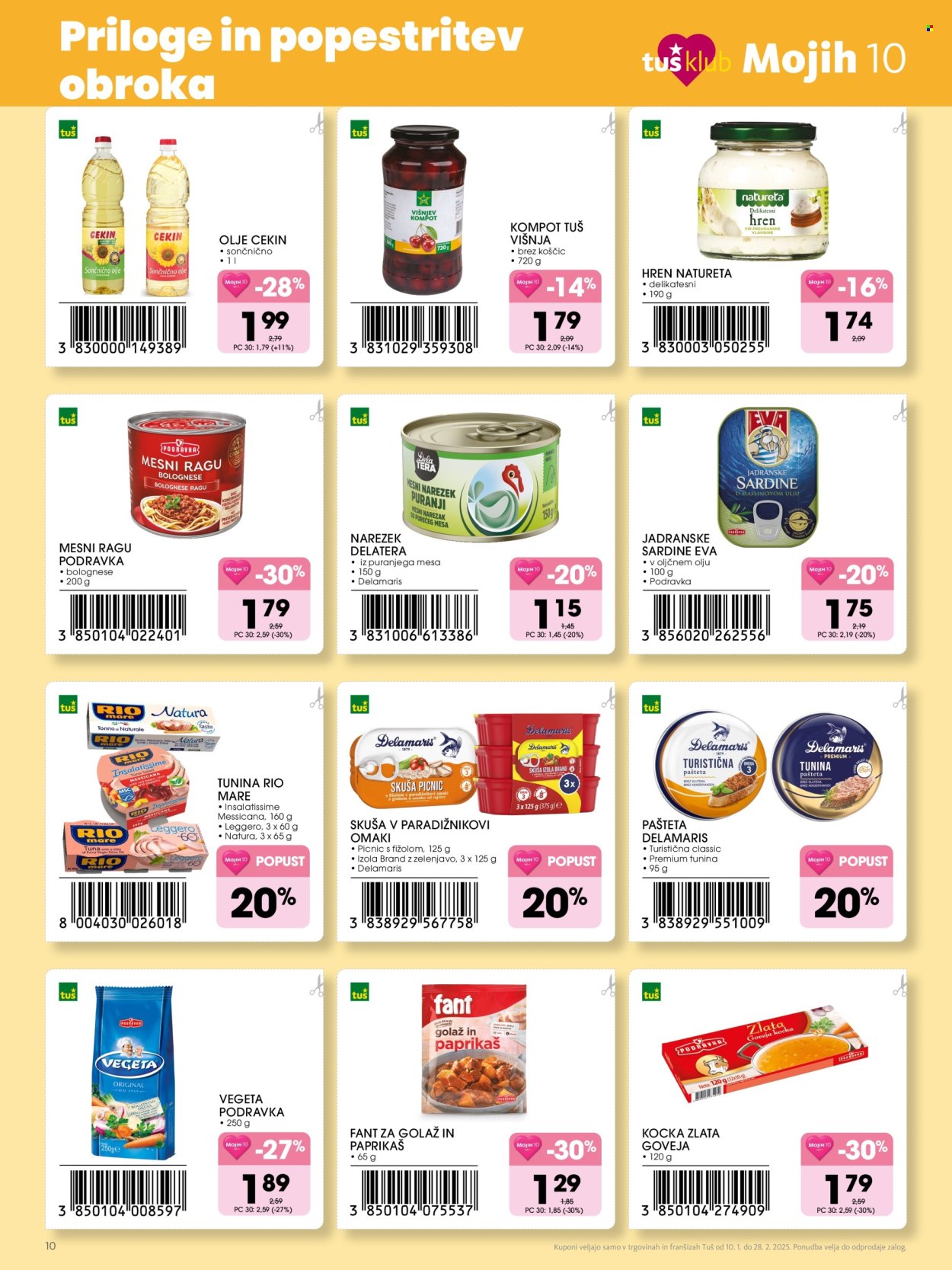 Tuš katalog - 10.1.2025 - 8.2.2025. Stran 10