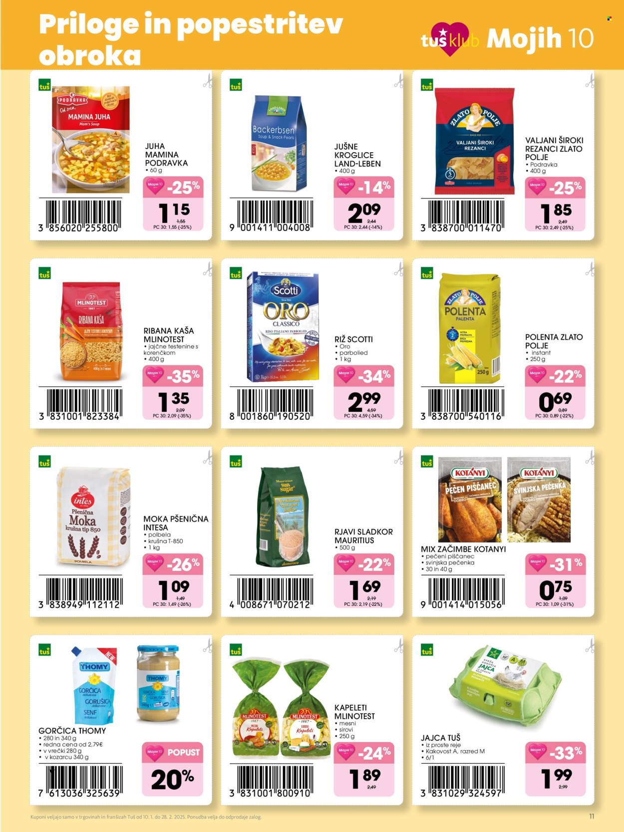 Tuš katalog - 10.1.2025 - 8.2.2025. Stran 11
