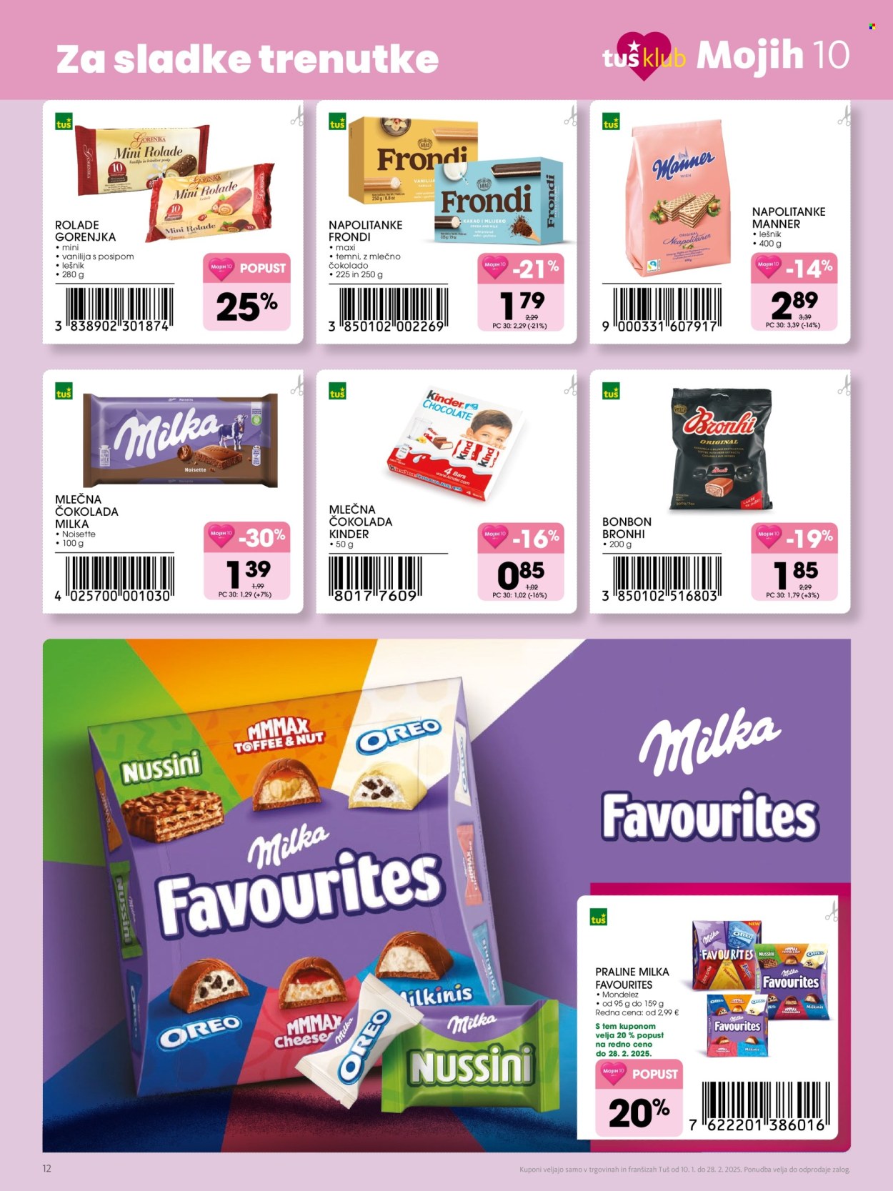 Tuš katalog - 10.1.2025 - 8.2.2025. Stran 12