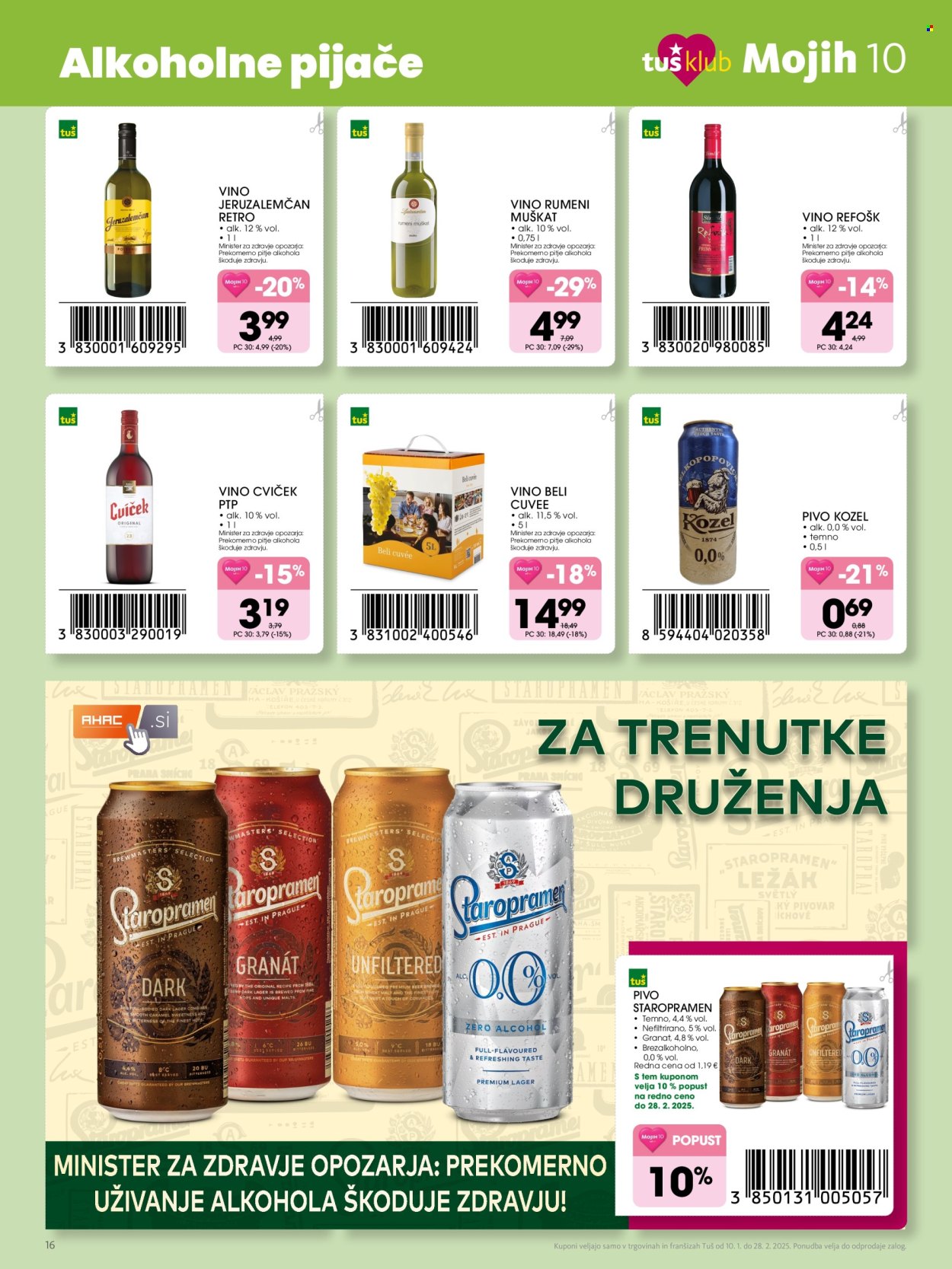 Tuš katalog - 10.1.2025 - 8.2.2025. Stran 16