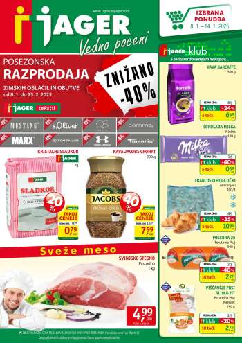 JAGER katalog - 8.1.2025 - 14.1.2025.