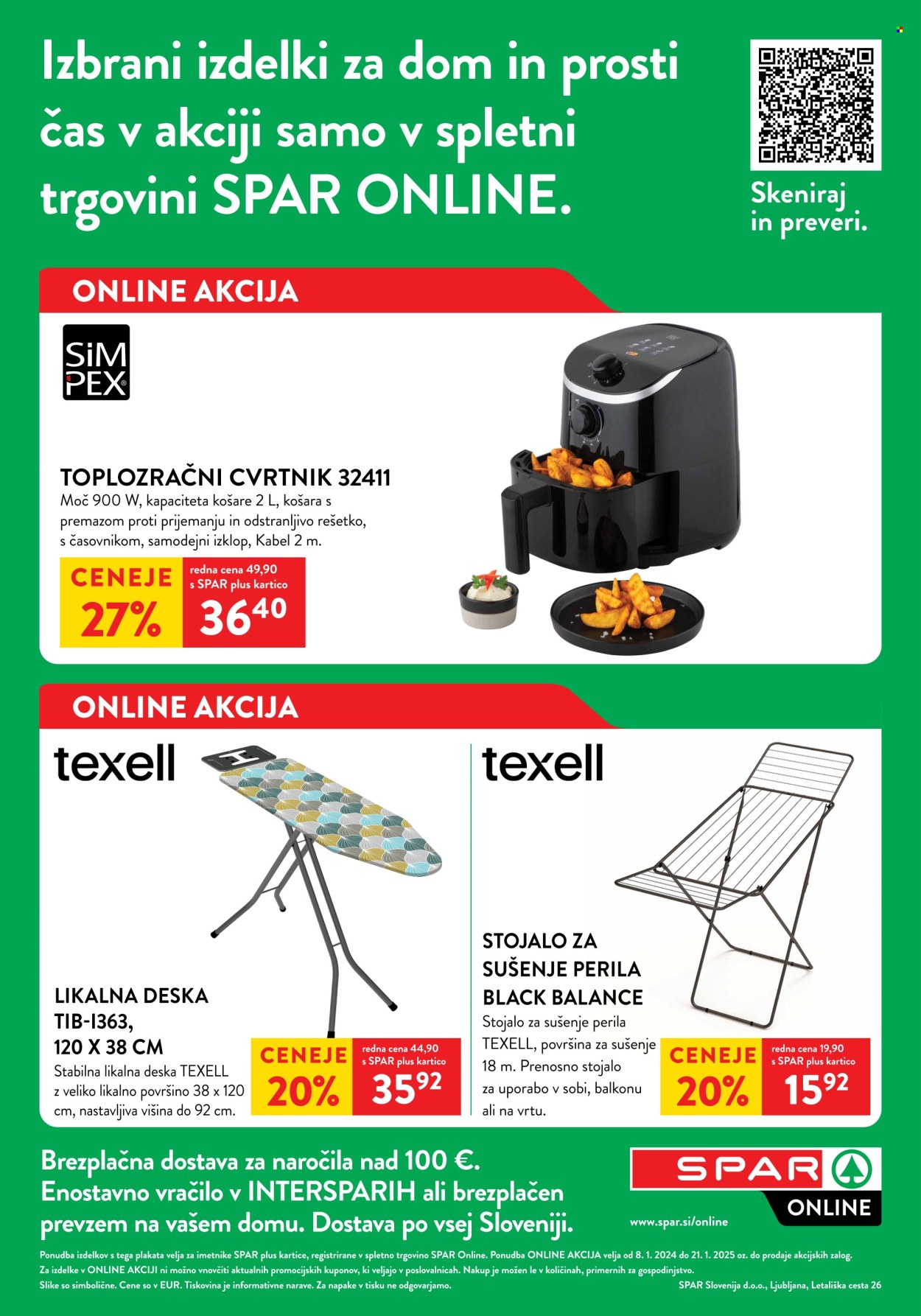 SPAR katalog - 8.1.2025 - 21.1.2025. Stran 1