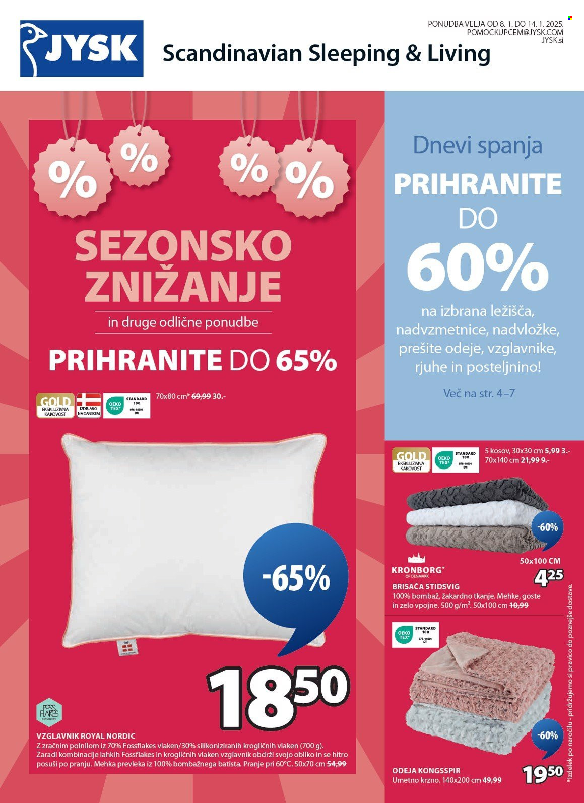 JYSK katalog - 8.1.2025 - 14.1.2025. Stran 2