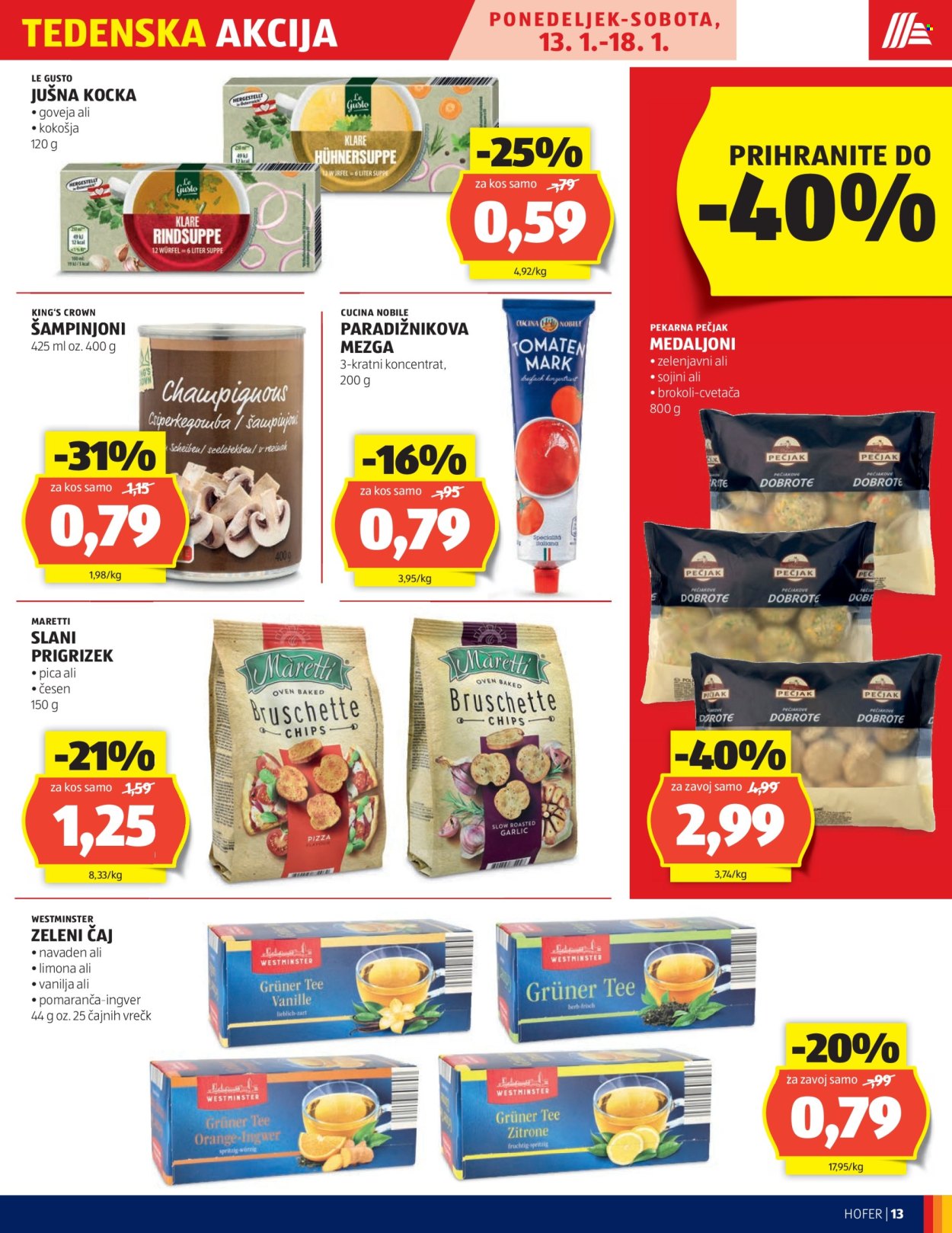 Hofer katalog - 9.1.2025 - 18.1.2025. Stran 13