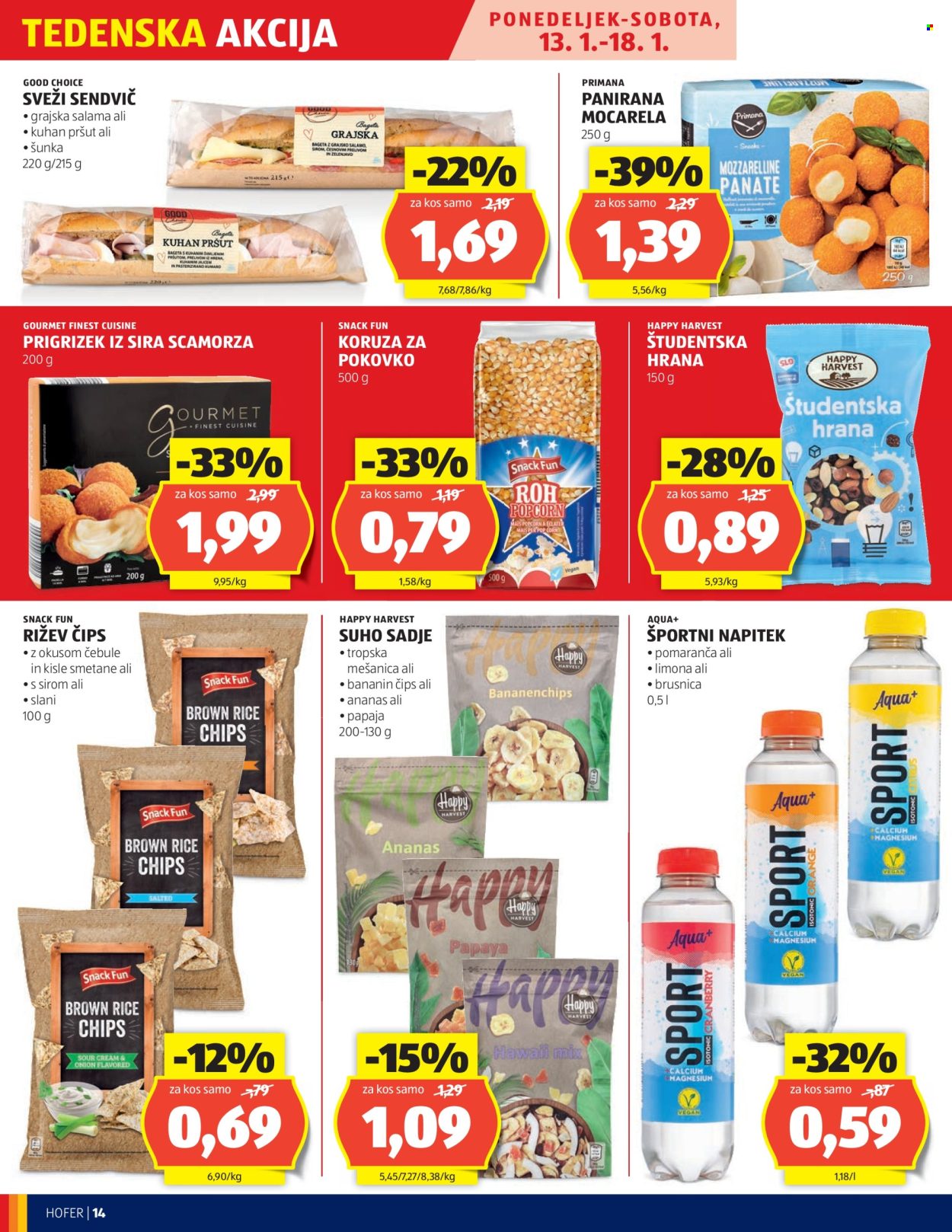 Hofer katalog - 9.1.2025 - 18.1.2025. Stran 14