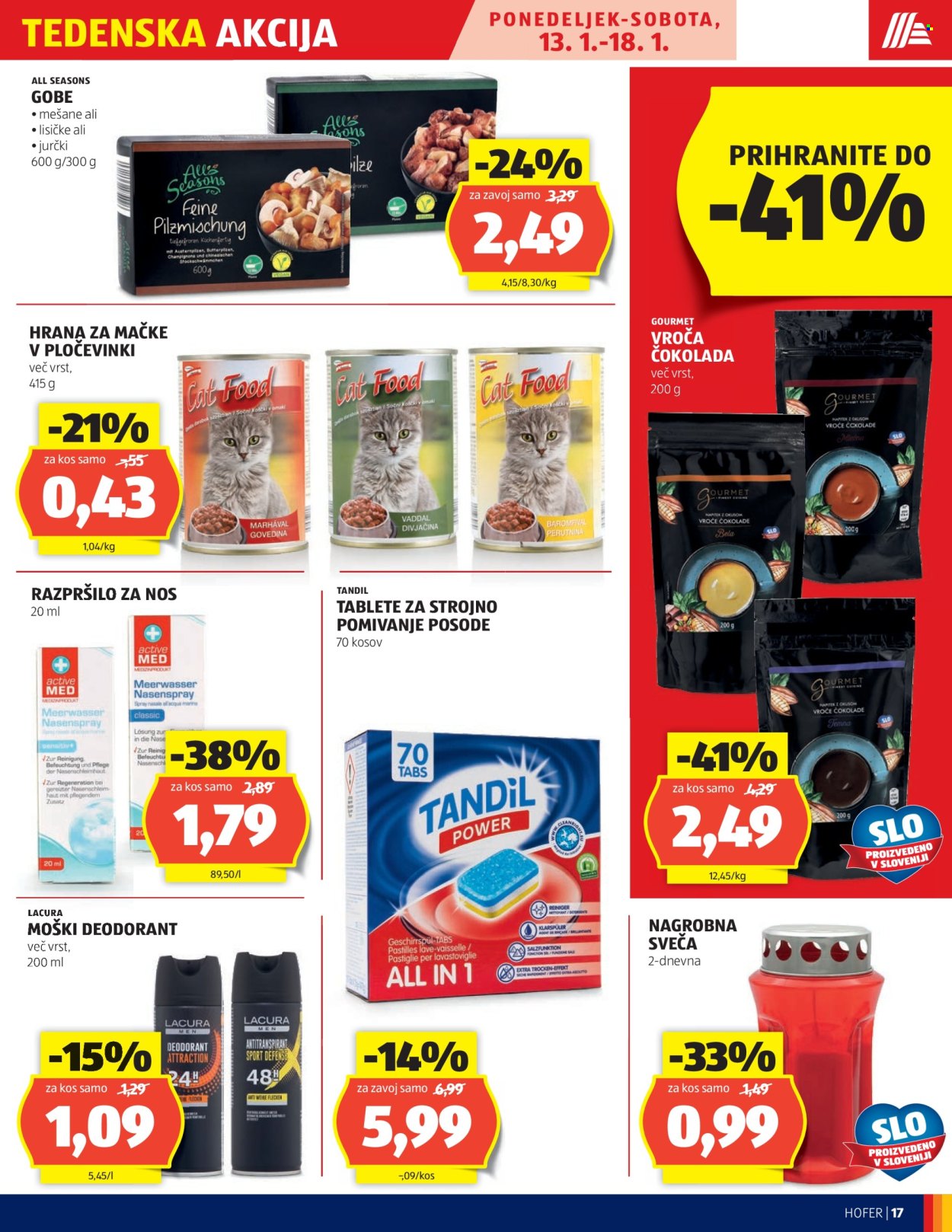 Hofer katalog - 9.1.2025 - 18.1.2025. Stran 17