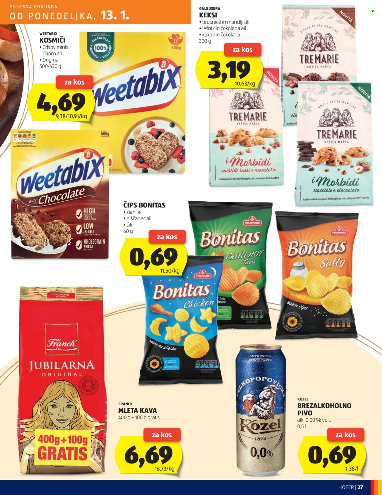 Hofer katalog - 9.1.2025 - 18.1.2025. Stran 27