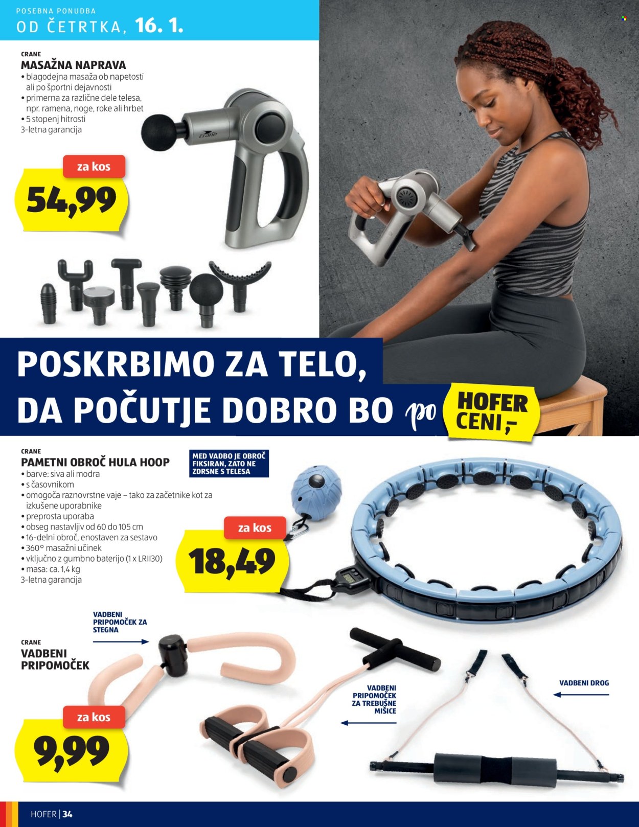 Hofer katalog - 9.1.2025 - 18.1.2025. Stran 34