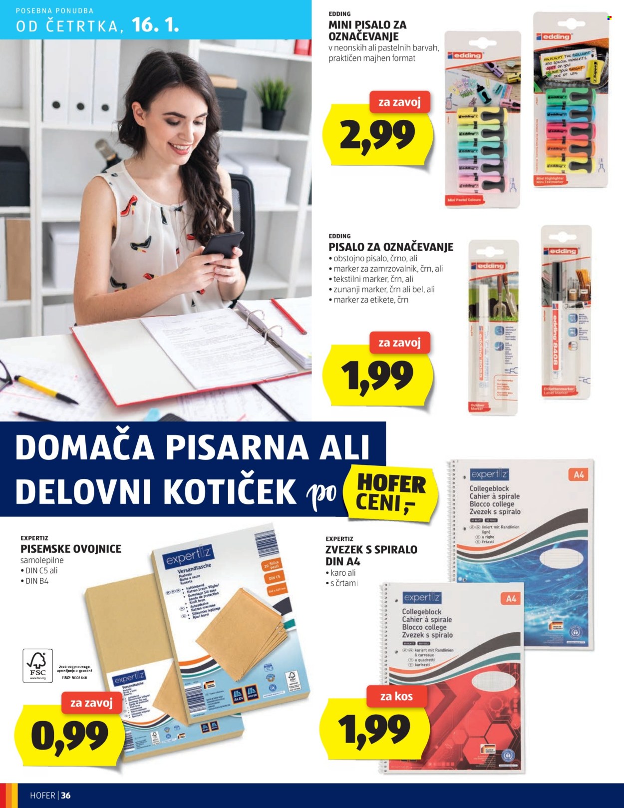 Hofer katalog - 9.1.2025 - 18.1.2025. Stran 36