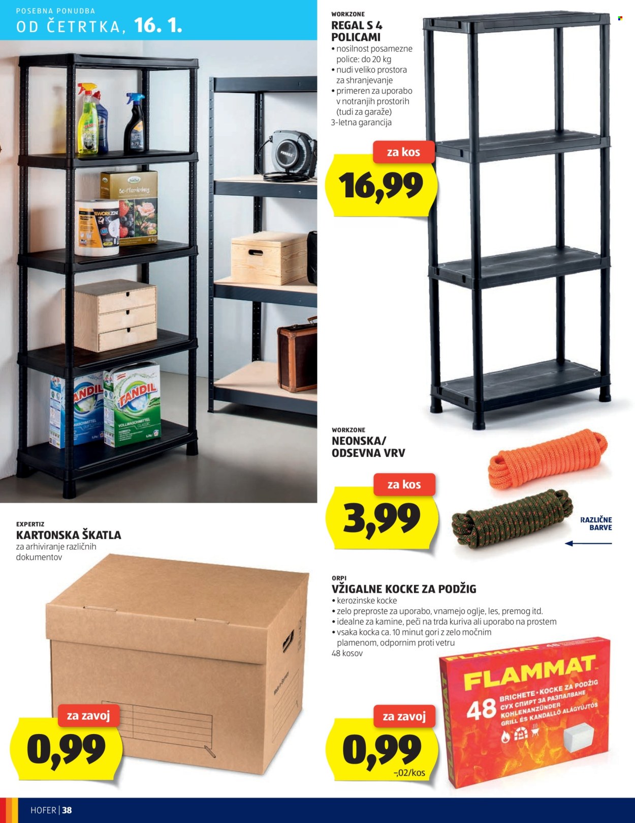 Hofer katalog - 9.1.2025 - 18.1.2025. Stran 38