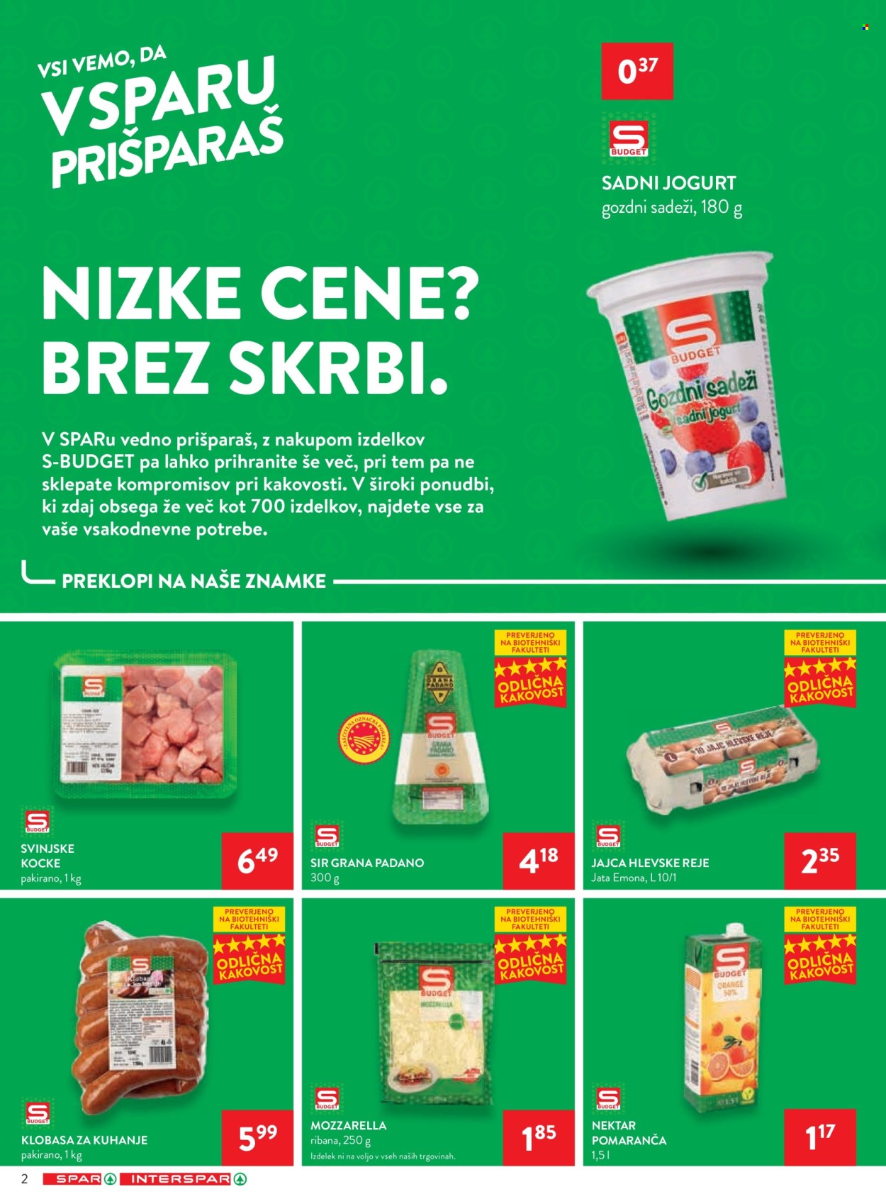 SPAR katalog - 15.1.2025 - 28.1.2025. Stran 2
