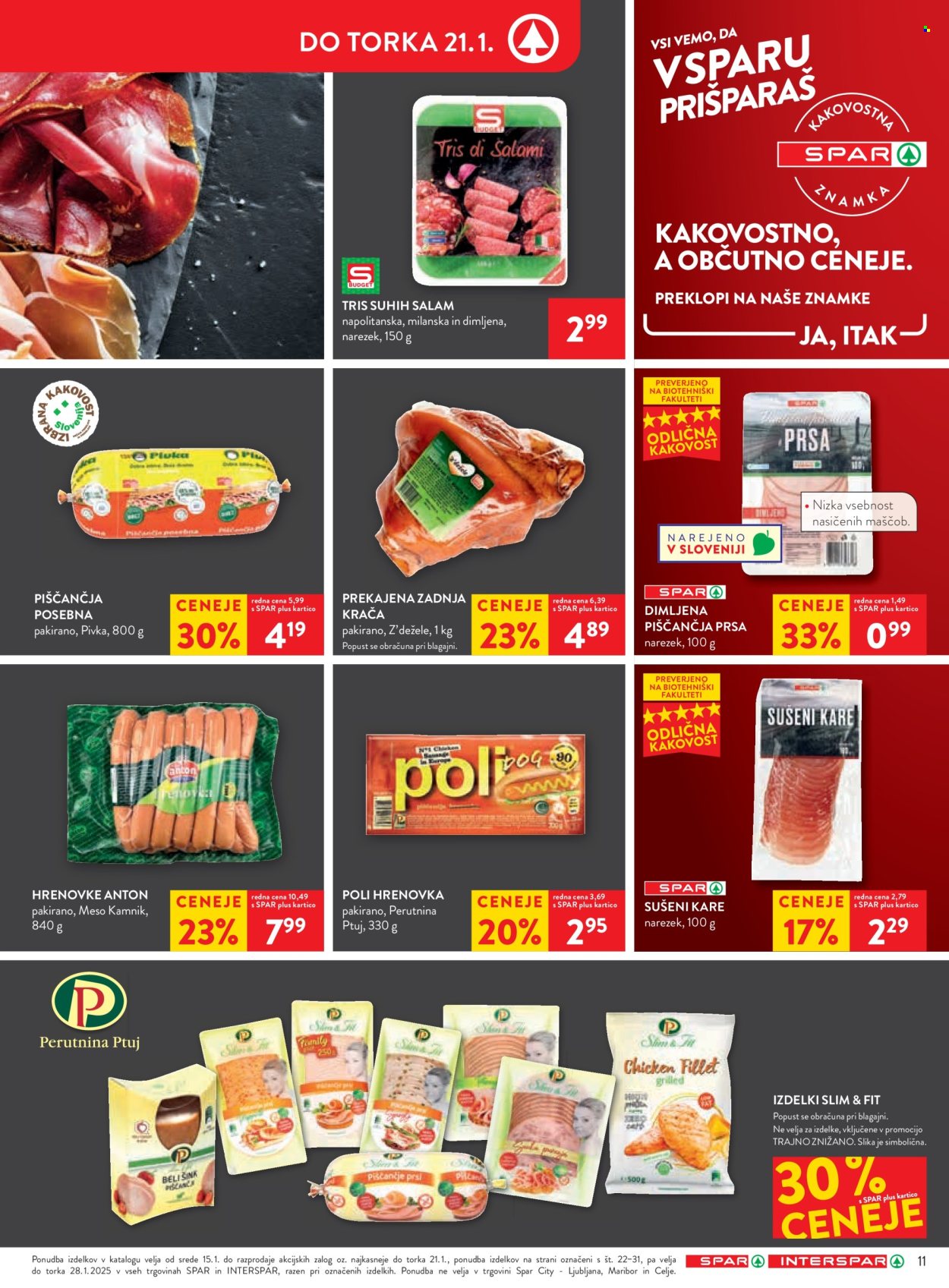 SPAR katalog - 15.1.2025 - 28.1.2025. Stran 13