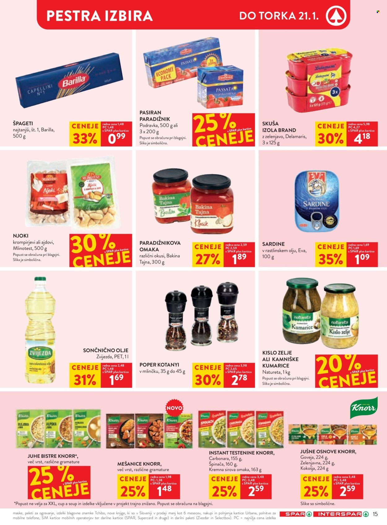 SPAR katalog - 15.1.2025 - 28.1.2025. Stran 18