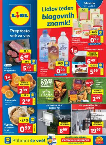 Lidl katalog - 16.1.2025 - 22.1.2025.