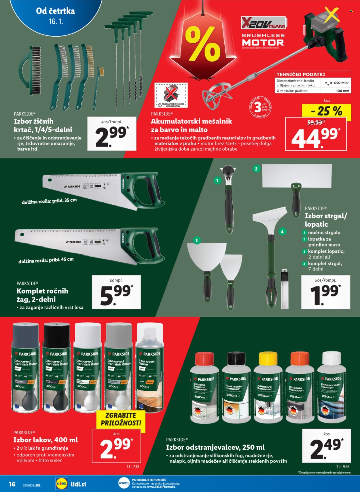 Lidl katalog - 16.1.2025 - 22.1.2025. Stran 30