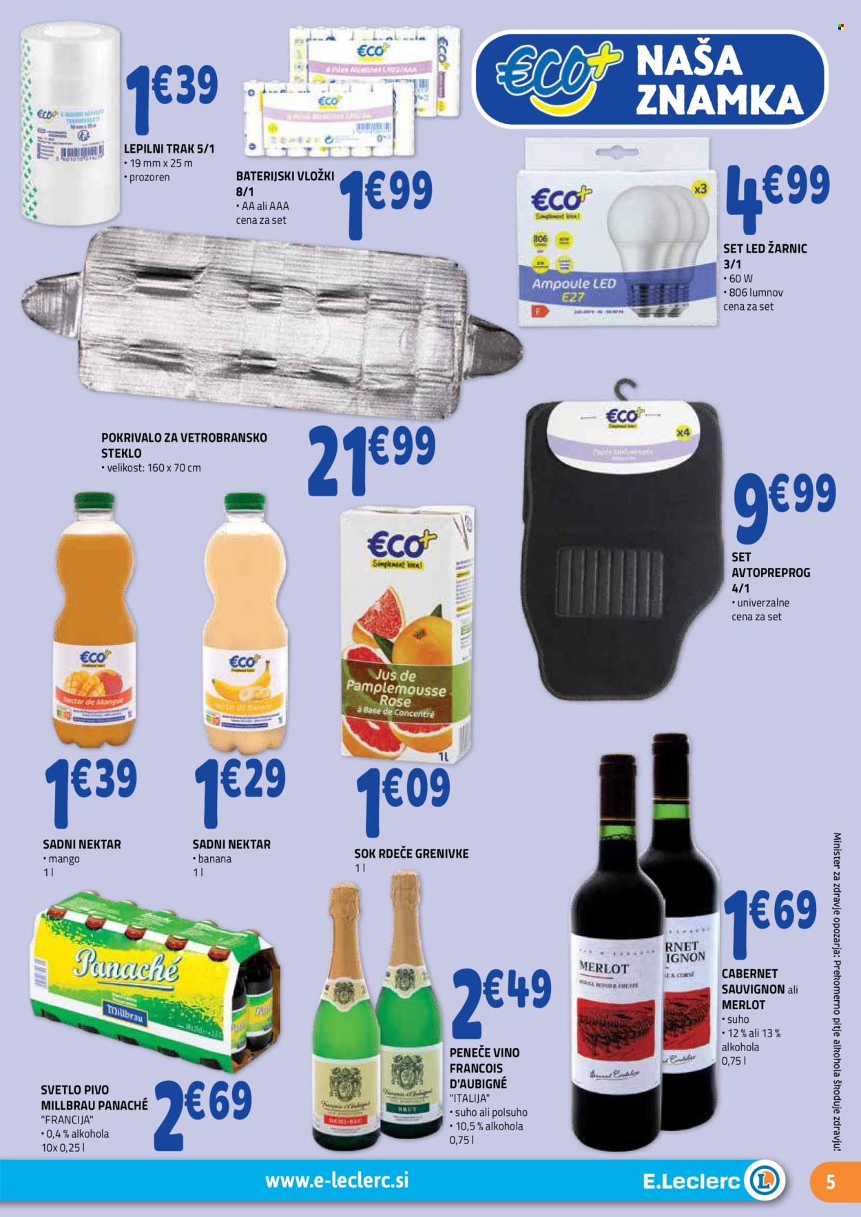 E.Leclerc katalog - 15.1.2025 - 25.1.2025. Stran 5