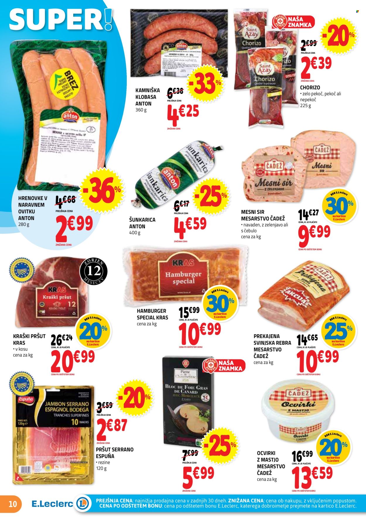 E.Leclerc katalog - 15.1.2025 - 25.1.2025. Stran 10