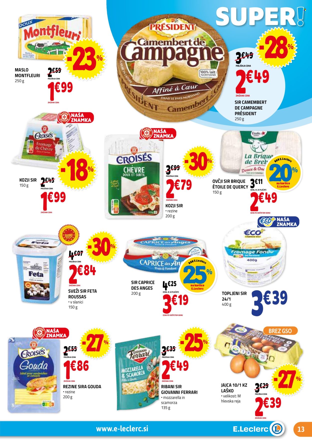 E.Leclerc katalog - 15.1.2025 - 25.1.2025. Stran 13