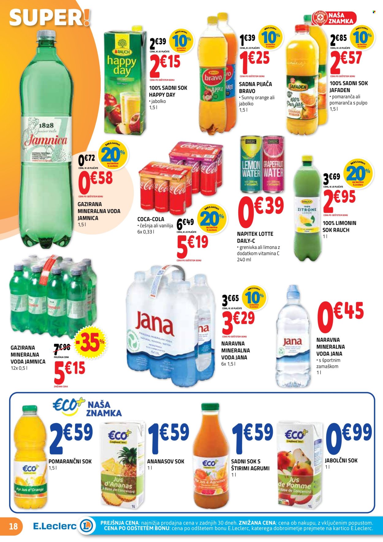 E.Leclerc katalog - 15.1.2025 - 25.1.2025. Stran 18