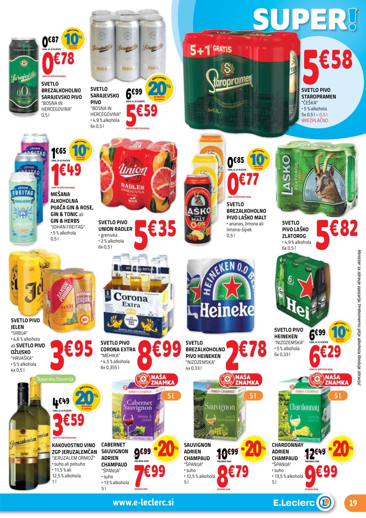 E.Leclerc katalog - 15.1.2025 - 25.1.2025. Stran 19