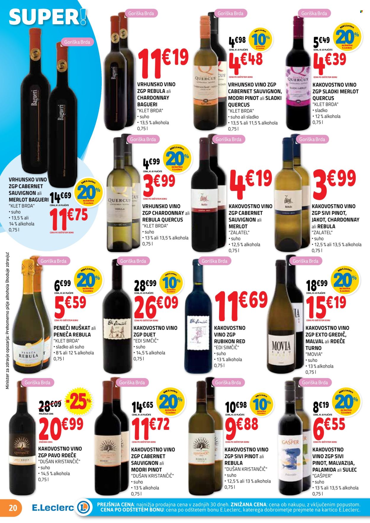 E.Leclerc katalog - 15.1.2025 - 25.1.2025. Stran 20